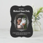 中世のディナーパーティー 招待状 (スタンド正面)