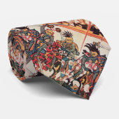 中世のトーナメント、戦う騎士とダルシェル ネクタイ (ロール)