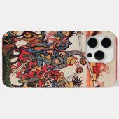中世のトーナメント、戦う騎士とダルシェル Case-Mate iPhoneケース (裏面 (横))