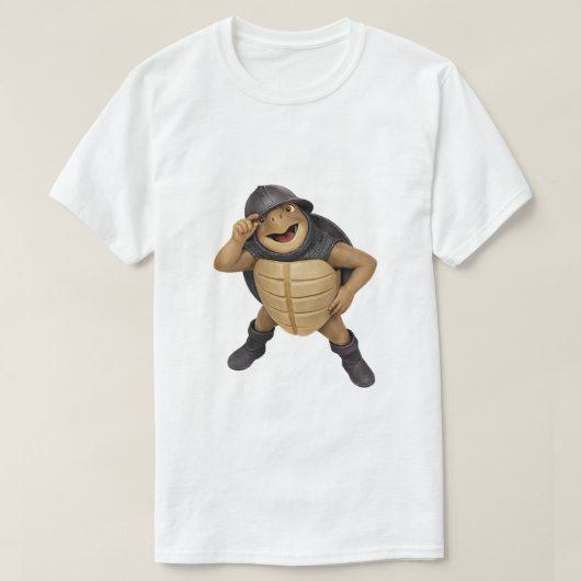 中世のトーリン・ザ・タートル Tシャツ (デザイン正面)