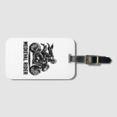 中世のナイト ラゲッジタグ (正面横)