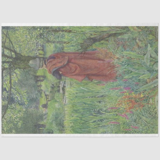 中世のナイト 薄葉紙 (正面)