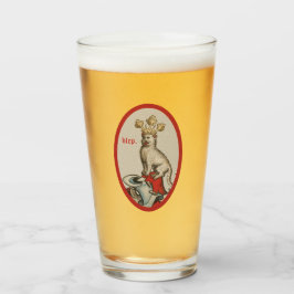 中世のネコのガラスのタンブラー タンブラーグラス