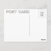 中世のハーバリストの実在写真はがき ポストカード (裏面)