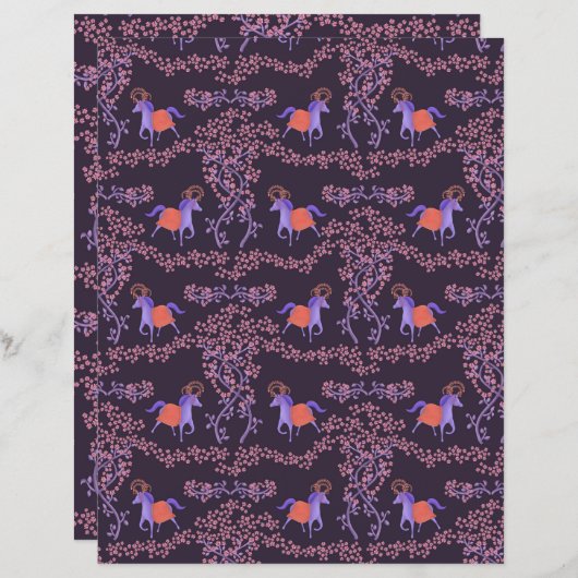 中世のビーズウマバラ (正面/裏面)