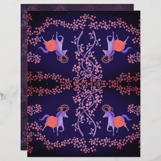 中世のビーズウマ (正面/裏面)