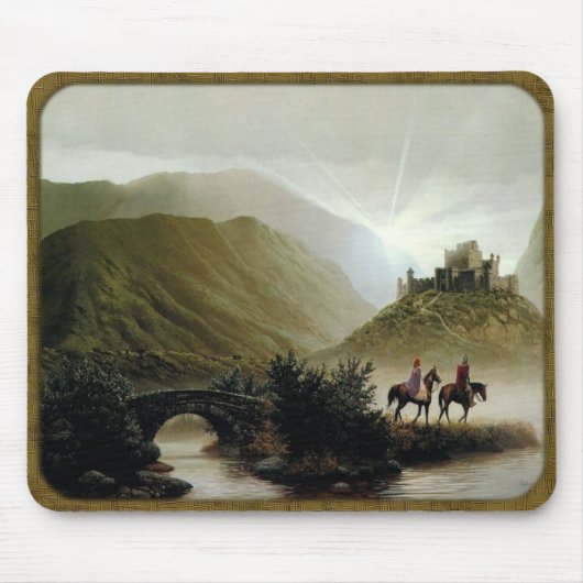 中世のファンタジーマウスパッド マウスパッド (正面)