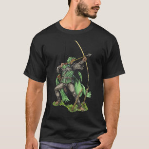 中世のファンタジー射手 Tシャツ