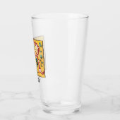 中世のフローラライトレターRモノグラム タンブラーグラス (左)