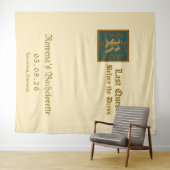 中世のプリンセス「最後のクエスト・バチェロレッテ」 タペストリー (インサイチュ(横))