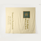 中世のプリンセス「最後のクエスト・バチェロレッテ」 タペストリー (正面(横))