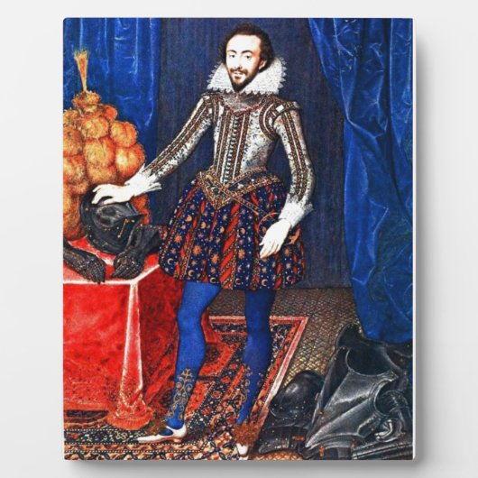 中世のポートレートプラーク フォトプラーク (正面)