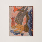 中世のマーマン/マーメイド ジグソーパズル (縦)