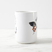 中世のモンスターとモーニングフレンドリーコーヒーマグ コーヒーマグカップ (中央)