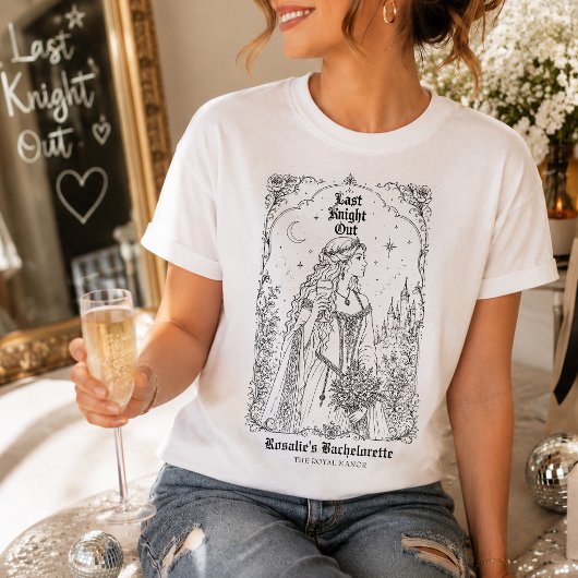 中世のラストナイトバチェラー・パーティー Tシャツ