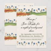 中世のルネサンスフェア　ドラゴン　招待状 招待状 (正面/裏面)