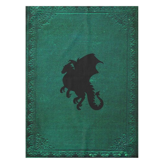 中世のヴィンテージファンタジー テーブルクロス (正面)