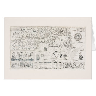 中世の世界地図ケベックヌーヴェッレ – フランスアメリカ