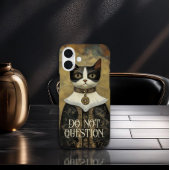 中世の伝統的なタキシード猫のルール Case-Mate iPhoneケース