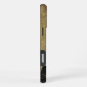 中世の伝統的なタキシード猫のルール iPhoneケース (右側面)