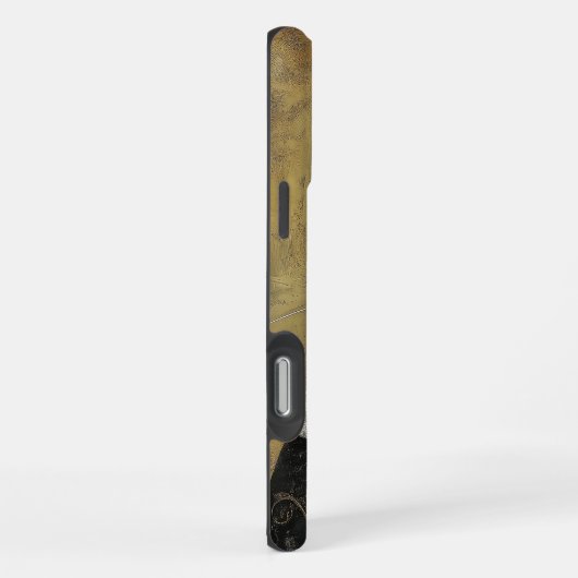 中世の伝統的なタキシード猫のルール iPhoneケース (右側面)