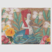 中世の伝説の妖精メルリシナ音楽を作る 薄葉紙 (正面)