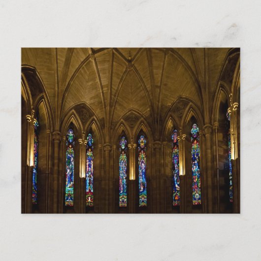 中世の修道院のはがき ポストカード (正面)