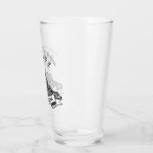 中世の修道院モン·サン·ミシェル。フランス。 タンブラーグラス (左)