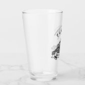 中世の修道院モン·サン·ミシェル。フランス。 タンブラーグラス (右)