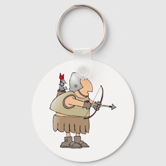 中世の兵士 キーホルダー (裏面)