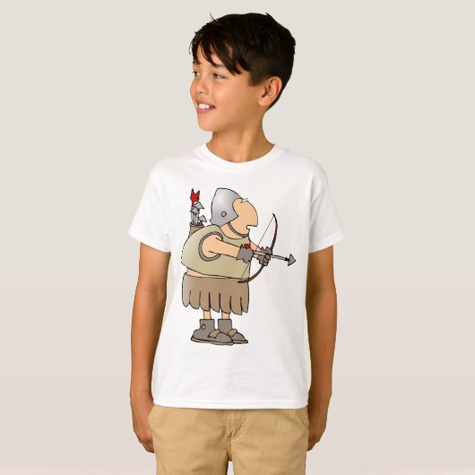 中世の兵士 Tシャツ (正面フル)