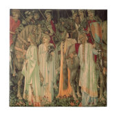 中世の円卓騎士 タイル (正面)