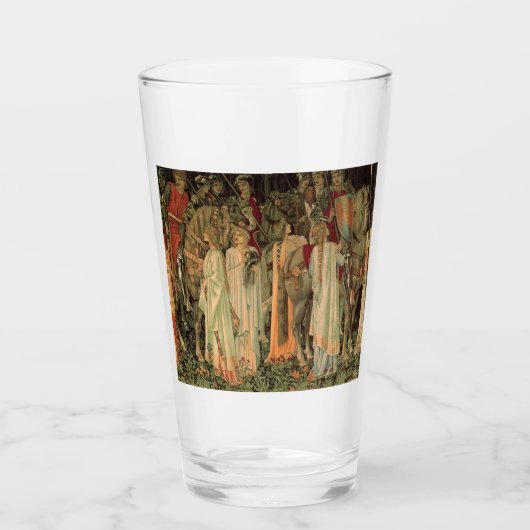 中世の円卓騎士 タンブラーグラス (正面)