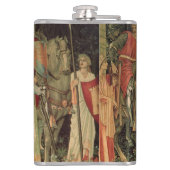 中世の円卓騎士 フラスク (裏面)