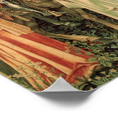 中世の円卓騎士 ポスター (角)