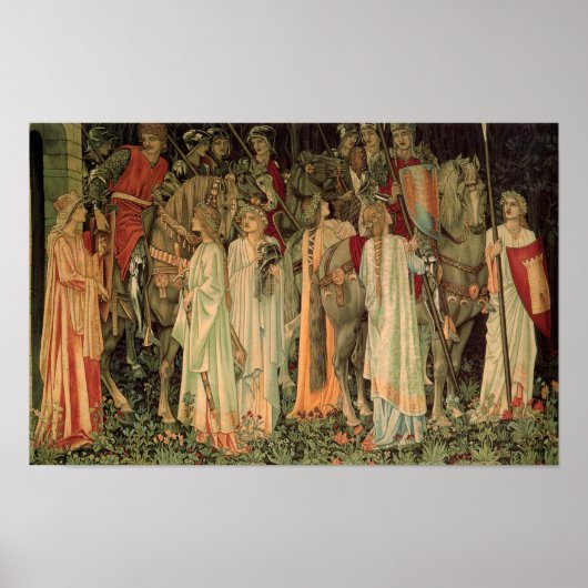 中世の円卓騎士 ポスター (正面)