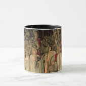 中世の円卓騎士 マグカップ (中央)