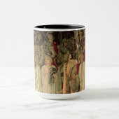 中世の円卓騎士 マグカップ (中央)