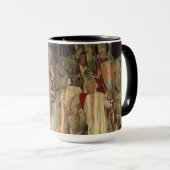 中世の円卓騎士 マグカップ (正面右)