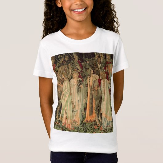 中世の円卓騎士 Tシャツ (正面)