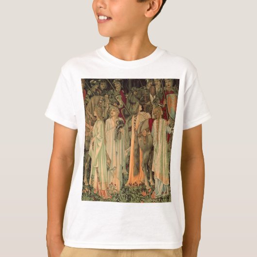 中世の円卓騎士 Tシャツ (正面)