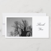 中世の冬の午後 – ありがとう サンキューカード (正面)