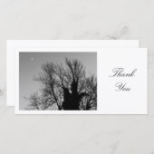 中世の冬の午後 – ありがとう サンキューカード (正面/裏面)