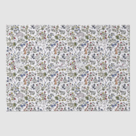 中世の動物ミルフルーアティッシュペーパー 薄葉紙