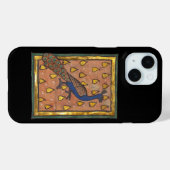 中世の動物寓話集　クジャク　1270年頃 Case-Mate iPhoneケース (裏面 (横))