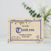 中世の動物感謝していはフラットカード サンキューカード (スタンド正面)