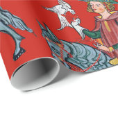 中世の包装紙 ラッピングペーパー (ロールコーナー)