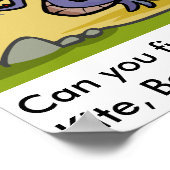 中世の単語検索ポスター ポスター (角)