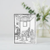 中世の台所 ポストカード (スタンド正面)