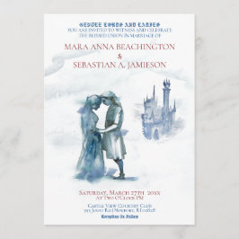 *~* 中世の城での恋人たちのウェディング 招待状